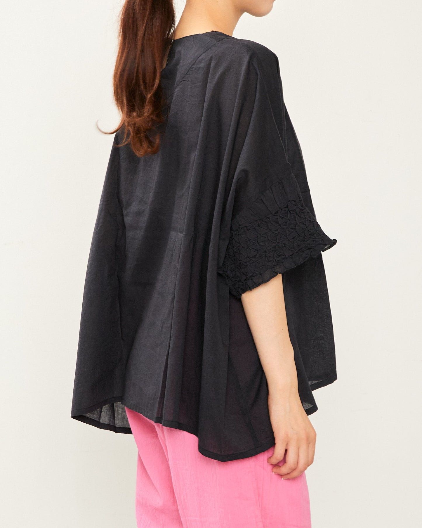 Indian Voile Pullover 2602GH-0701/ LILOU&LILY ﾘﾙｱﾝﾄﾞﾘﾘｰ