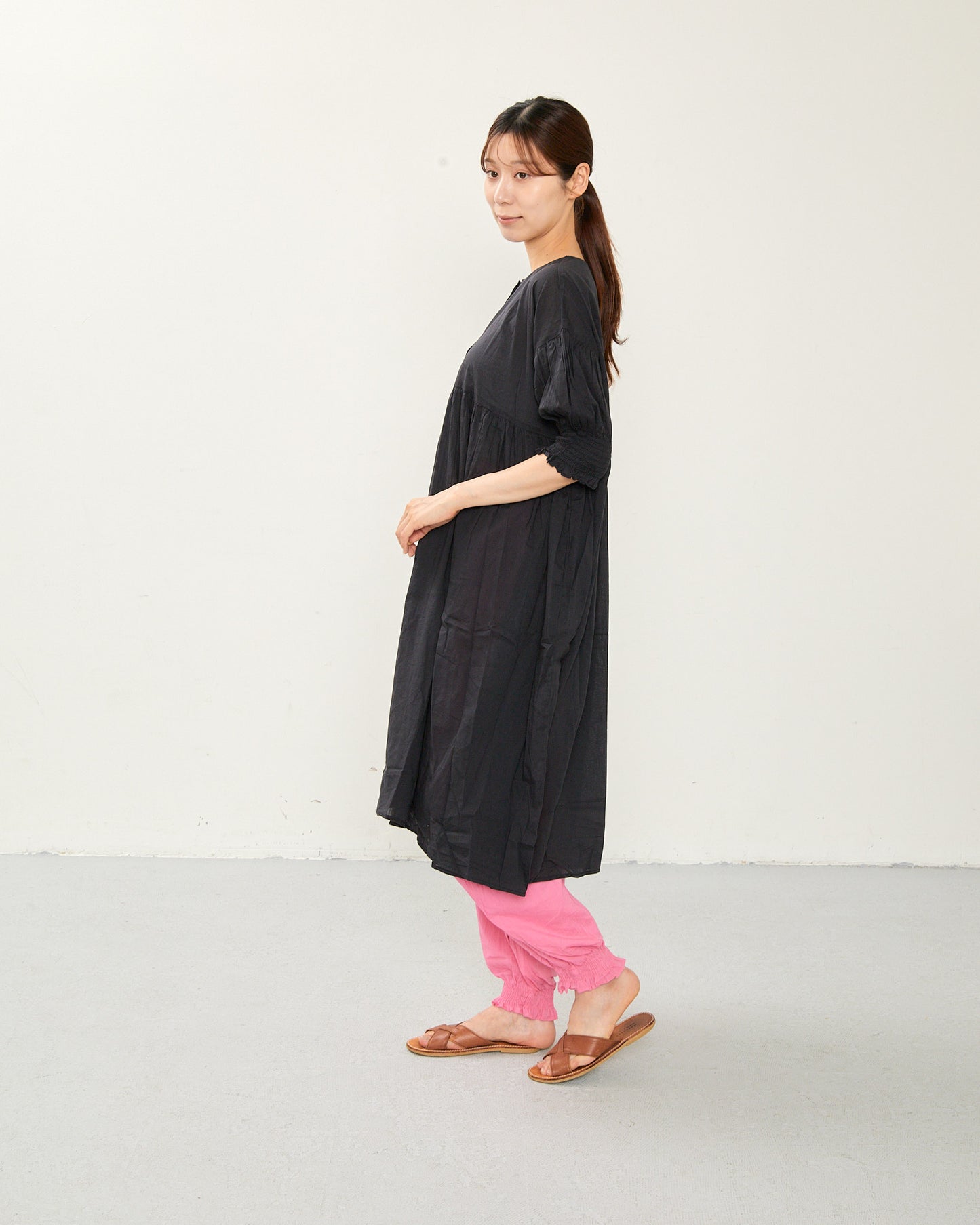 Indian Voile Pants 2602GH-0704/ LILOU&LILY ﾘﾙｱﾝﾄﾞﾘﾘｰ