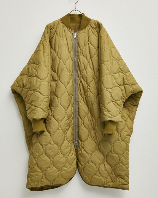 LILOU+LILY QUILTING REVERSIBLE DOLMAN COAT 2507YJ-1116