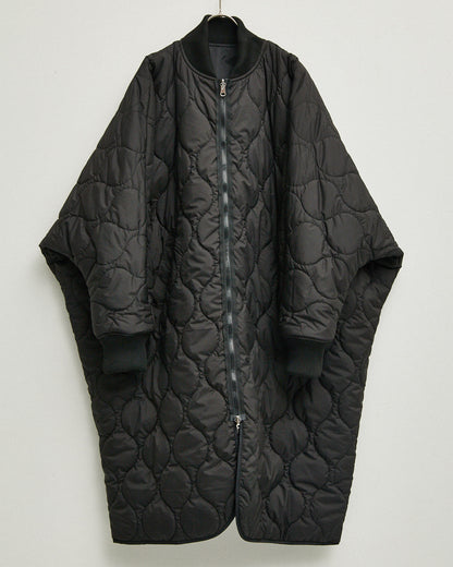 LILOU+LILY QUILTING REVERSIBLE DOLMAN COAT 2507YJ-1116