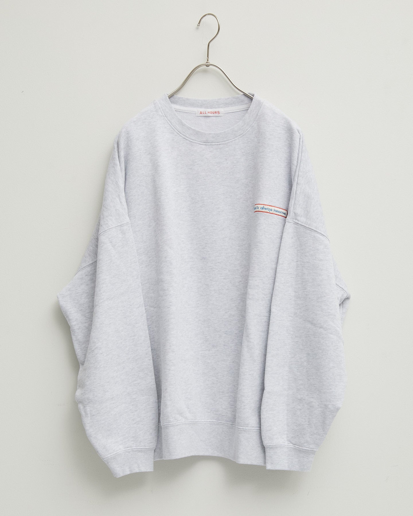 ALLHOURS 10.0oz BIG SILHHOUETTE SWEAT AH507-1001