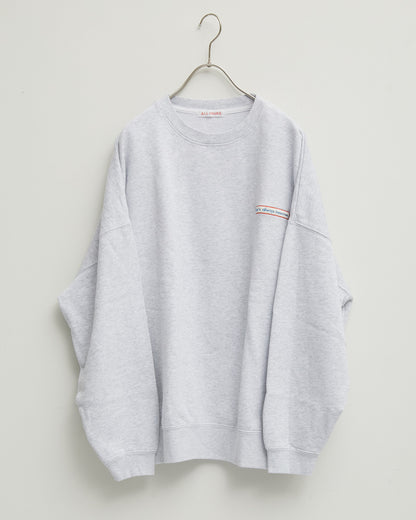 ALLHOURS 10.0oz BIG SILHHOUETTE SWEAT AH507-1001