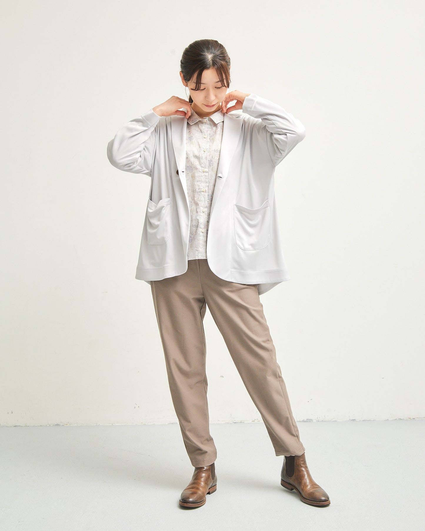 ニットツイルパンツ AH507-1114 /ALLHOURS ｵｰﾙｱﾜｰｽﾞ