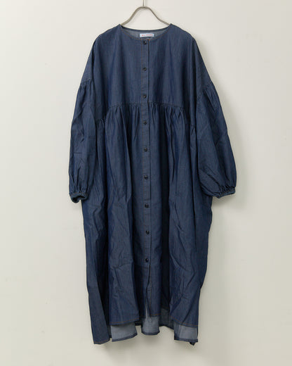 TENCEL DENIM ONE-PIECE DRESS AH602-0711 / ALLHOURS ｵｰﾙｱﾜｰｽ