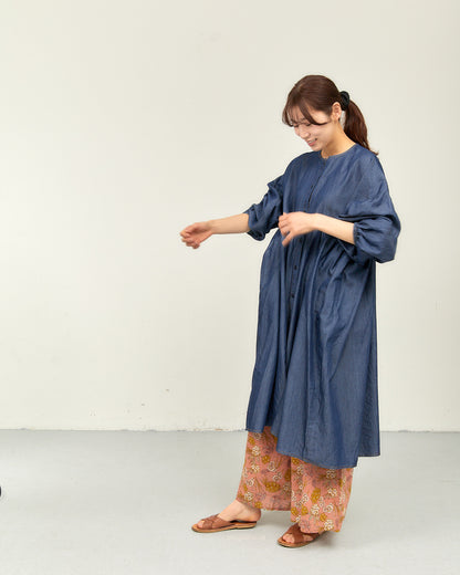 TENCEL DENIM ONE-PIECE DRESS AH602-0711 / ALLHOURS ｵｰﾙｱﾜｰｽ