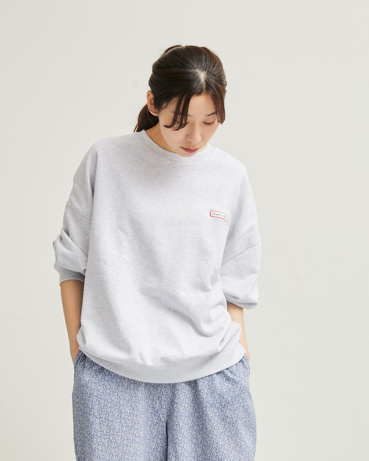 ALLHOURS 10.0oz BIG SILHHOUETTE SWEAT AH507-1001