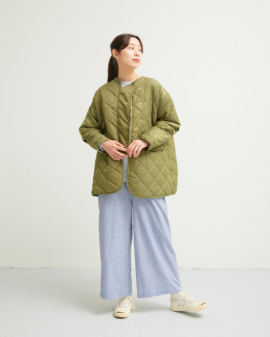 LILOU+LILY DIAMOND QUILT COAT 2405YJ-1030
