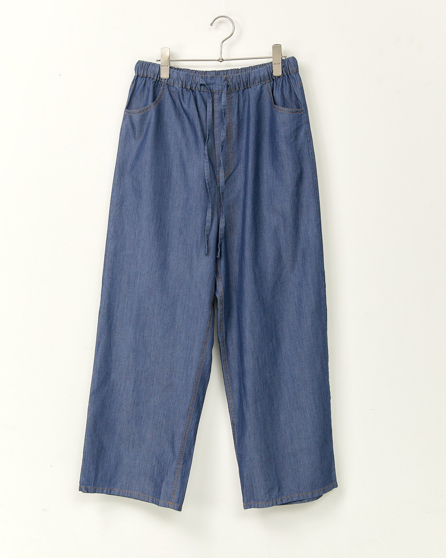 TENCEL DENIM WIDE STRAIGHT PANTS AH602-072 / ALLHOURS ｵｰﾙｱﾜｰｽ