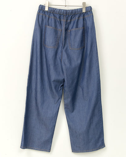 TENCEL DENIM WIDE STRAIGHT PANTS AH602-072 / ALLHOURS ｵｰﾙｱﾜｰｽ