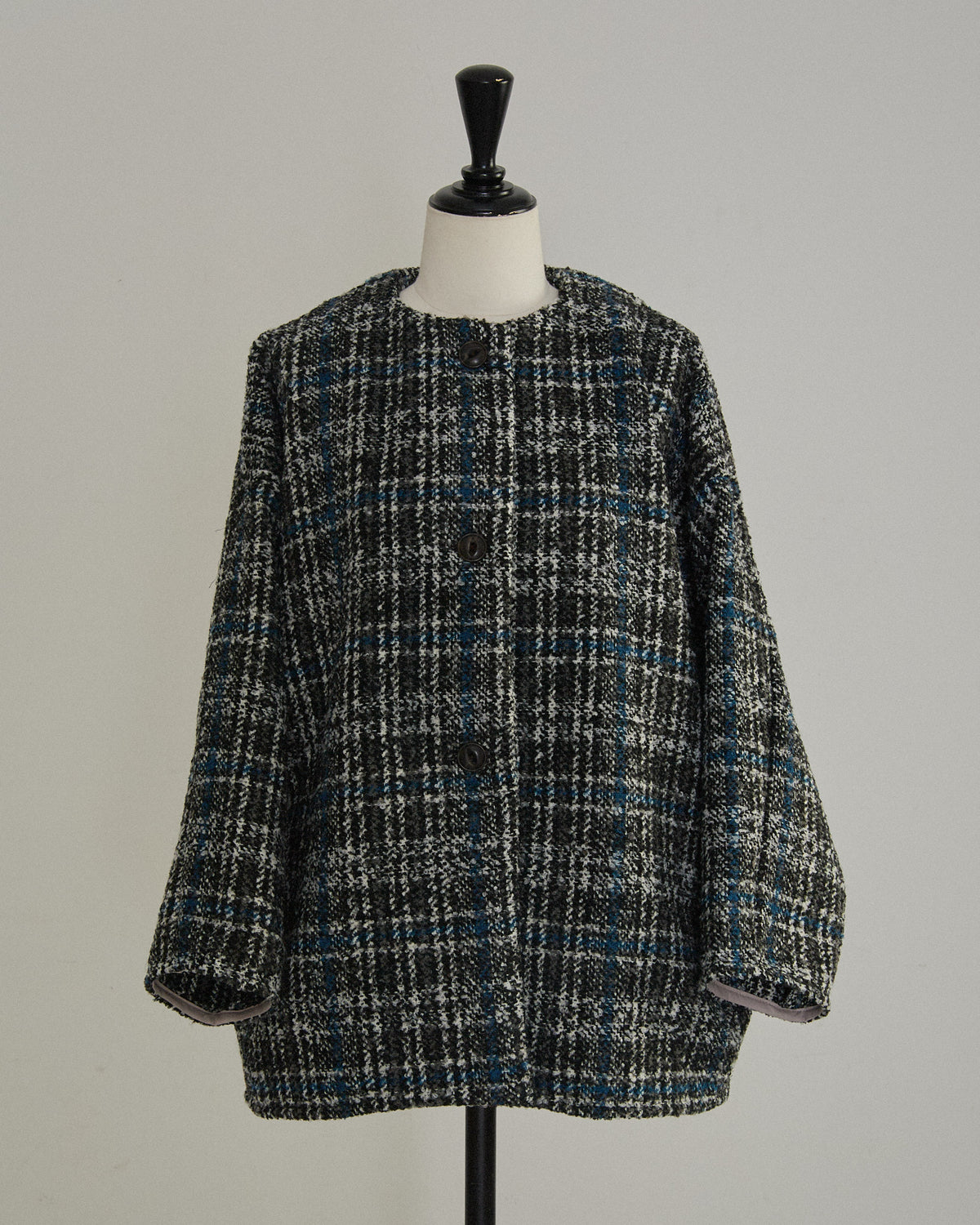 IBLA TWEED CHECK JACKET 2604YJ-0917 / LILOU&LILY ﾘﾙｱﾝﾄﾞﾘﾘｰ