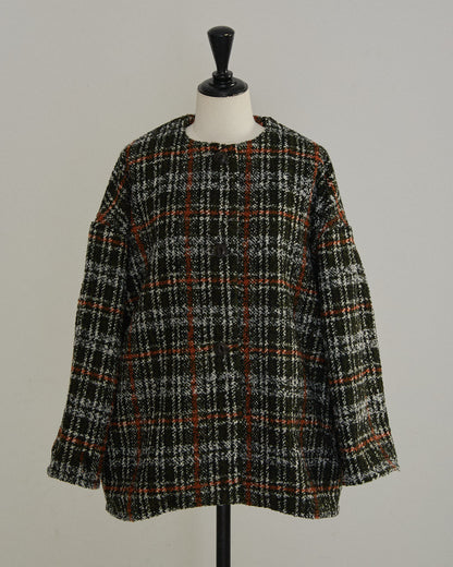 IBLA TWEED CHECK JACKET 2604YJ-0917 / LILOU&LILY ﾘﾙｱﾝﾄﾞﾘﾘｰ