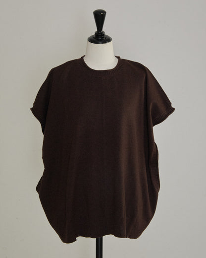 HIGH GAUGE KNIT VEST 2604YO-0921 / LILOU&LILY ﾘﾙｱﾝﾄﾞﾘﾘｰ