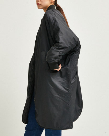 LILOU+LILY QUILTING REVERSIBLE DOLMAN COAT 2507YJ-1116