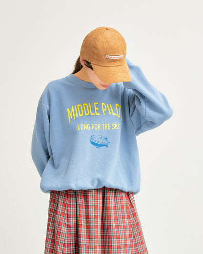 ALLHOURS 10.0oz PIGMENT DYED SWEAT AH507-1006