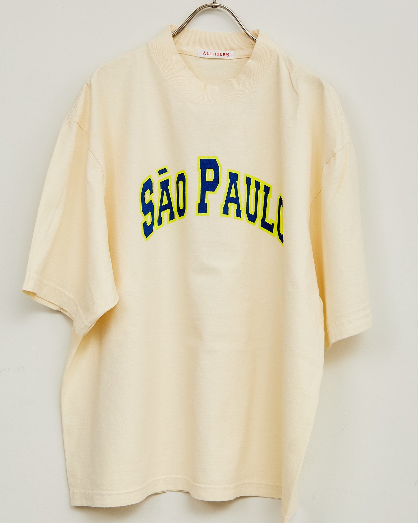 7.5OZ PIGMENT DYED SAO PAULO AH604-0714 /ALLHOURS ｵｰﾙｱﾜｰｽﾞ