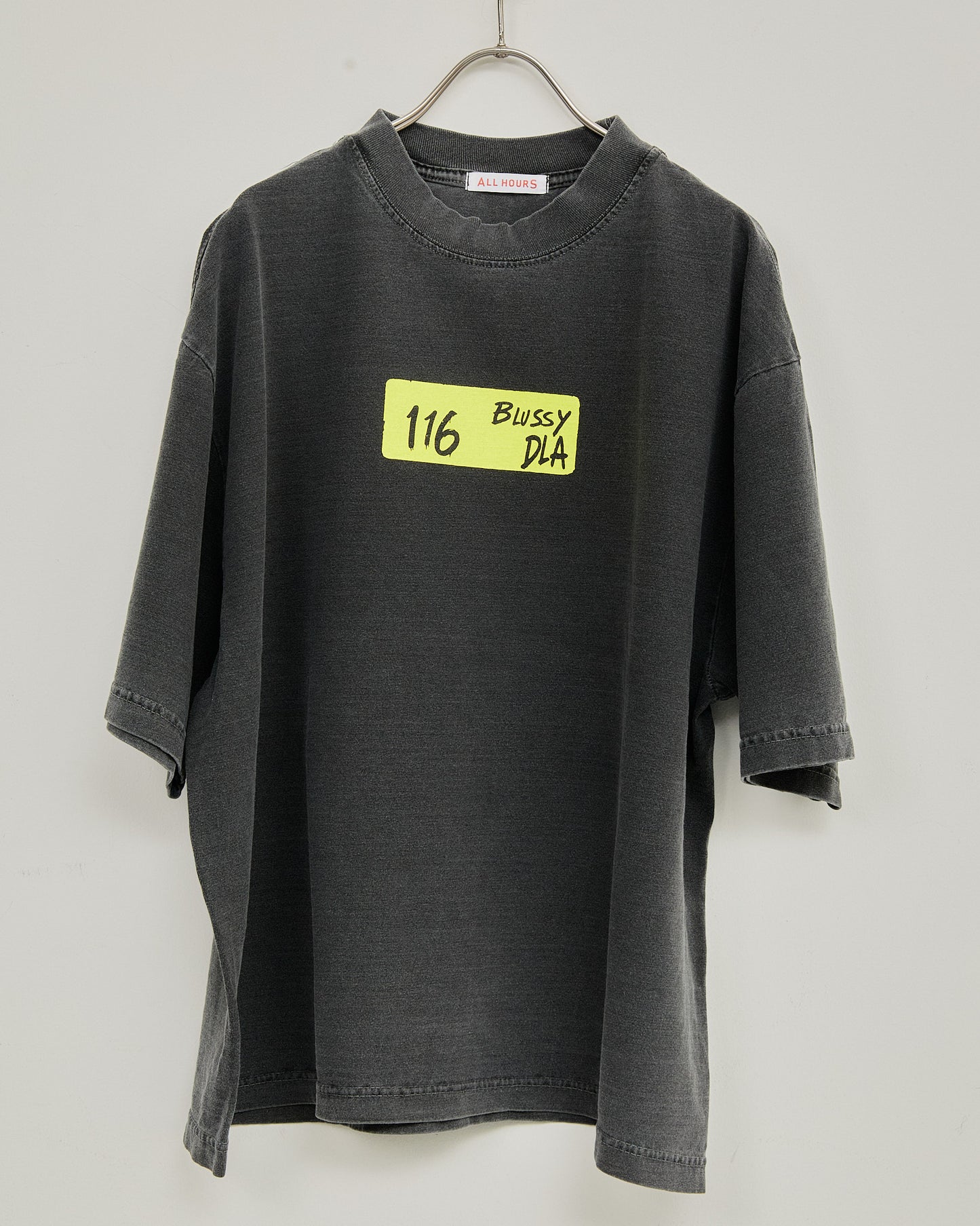 7.5OZ PIGMENT DYED 116 BLUSSY DLA AH604-0713 /ALLHOURS ｵｰﾙｱﾜｰｽﾞ