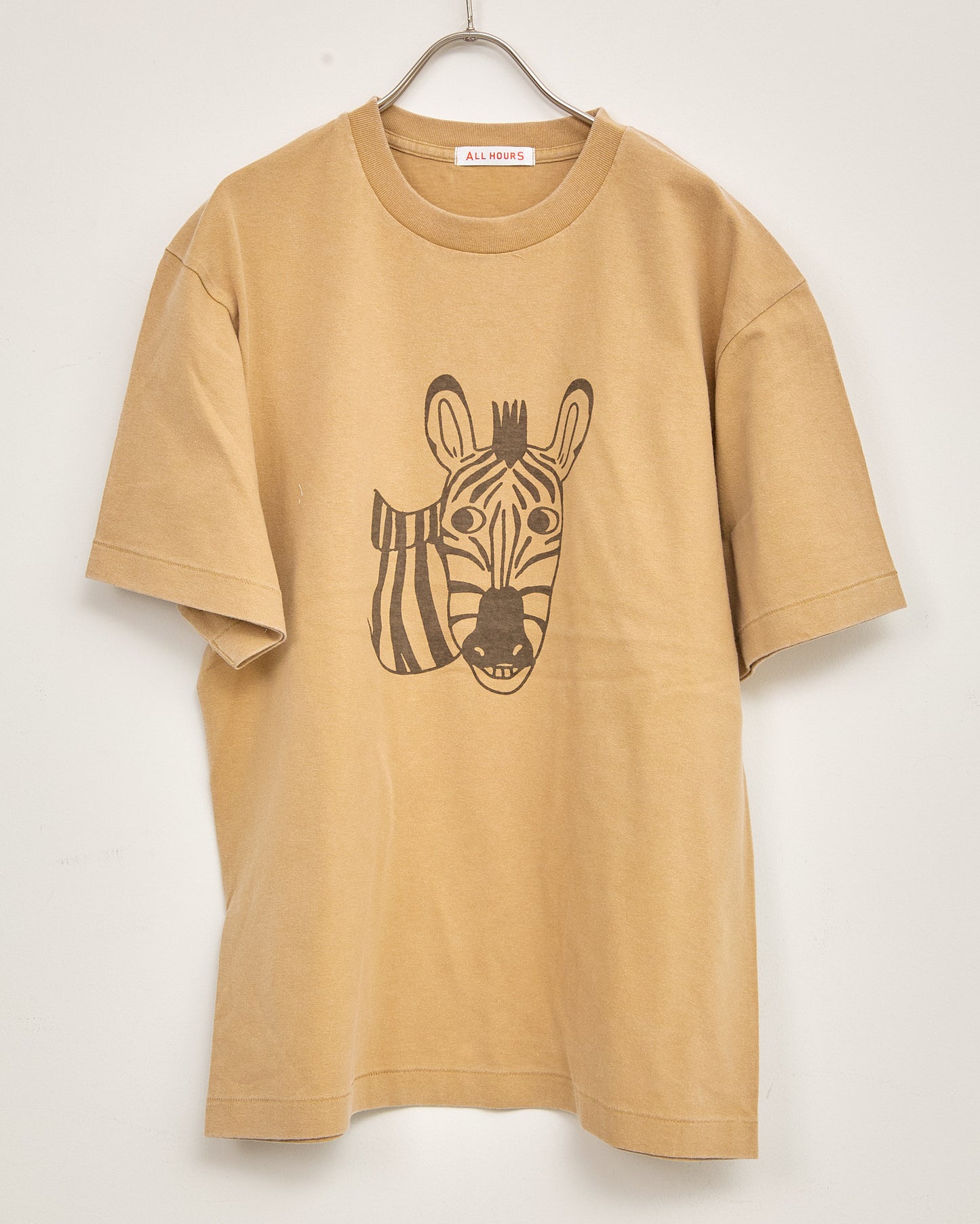 6.2OZ FADE WASH ZEBRA AH604-0710 /ALLHOURS ｵｰﾙｱﾜｰｽﾞ