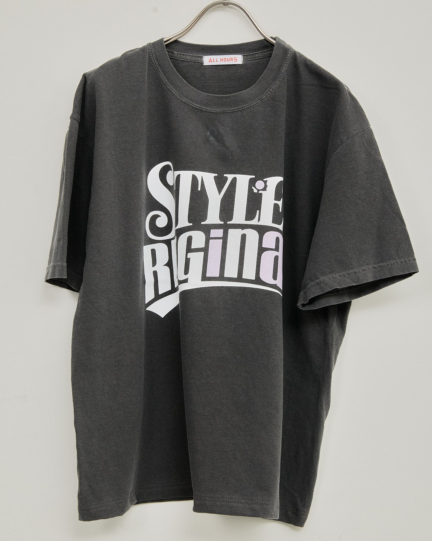 6.1OZ PIGMENT DYED STYLE REGINA AH604-0708 /ALLHOURS ｵｰﾙｱﾜｰｽﾞ
