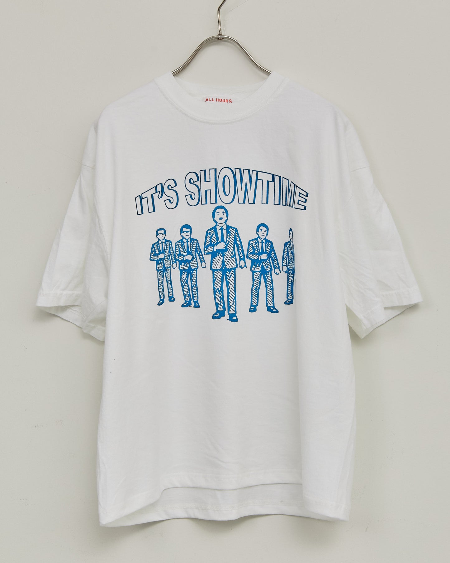 6.1OZ PIGMENT DYED IT'S SHOWTIME AH604-0707 /ALLHOURS ｵｰﾙｱﾜｰｽﾞ