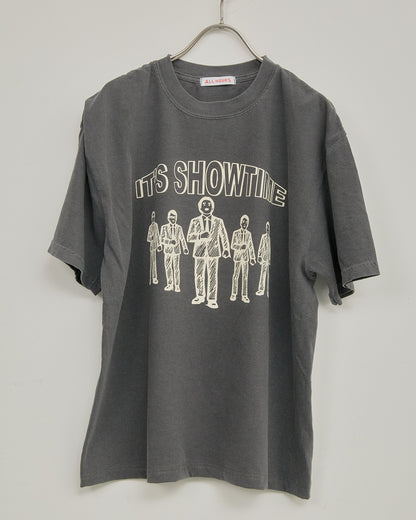 6.1OZ PIGMENT DYED IT'S SHOWTIME AH604-0707 /ALLHOURS ｵｰﾙｱﾜｰｽﾞ