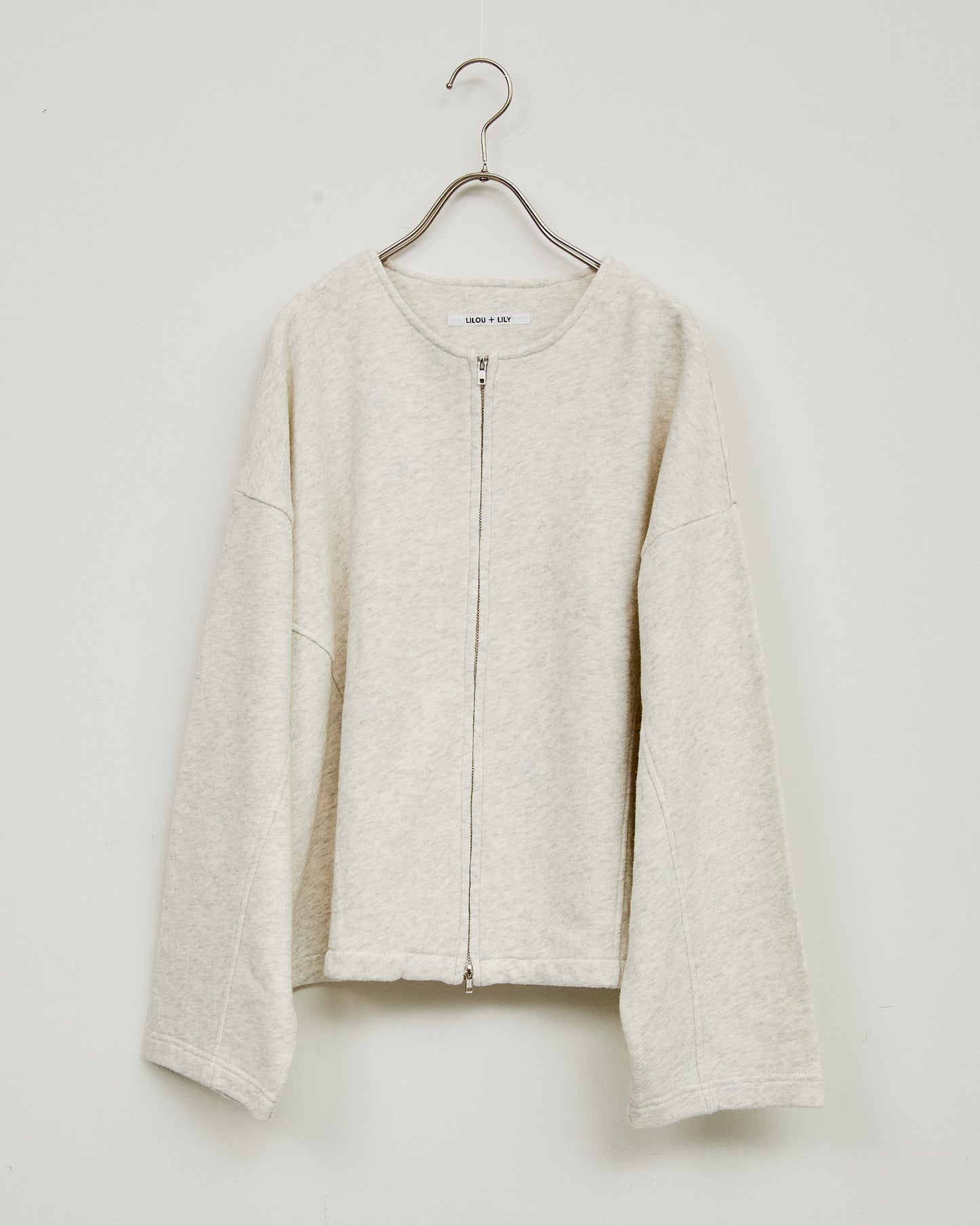LOOPWEELED FRENCH TERRY JACKET 26004WM-0909/ LILOU&LILY ﾘﾙｱﾝﾄﾞﾘﾘｰ