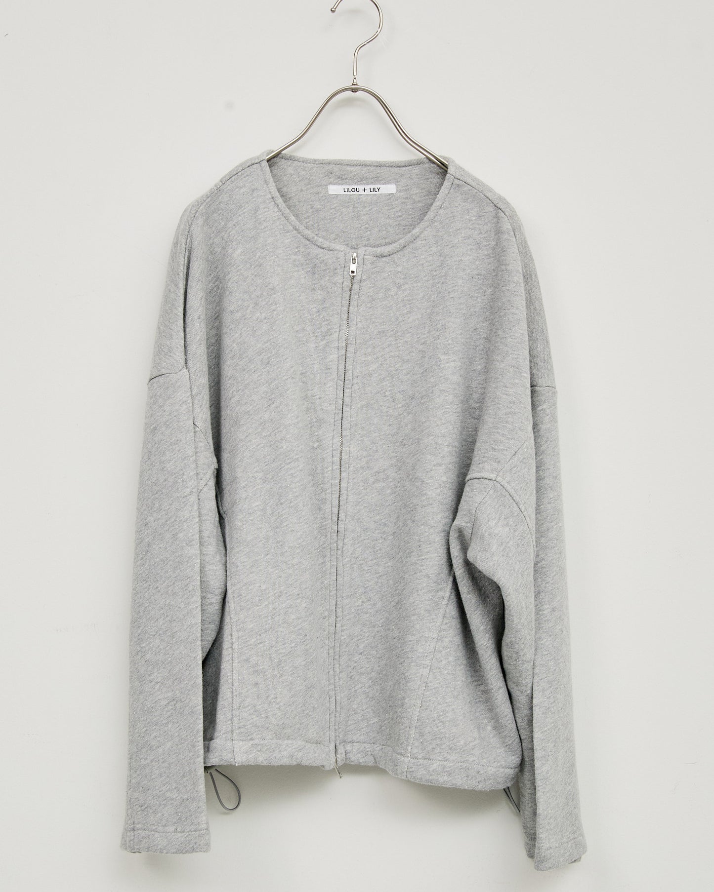 LOOPWEELED FRENCH TERRY JACKET 26004WM-0909/ LILOU&LILY ﾘﾙｱﾝﾄﾞﾘﾘｰ