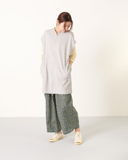 LILOU+LILY 80 LAWN FLOWER PRINT WIDE PANTS 2501FP-0412