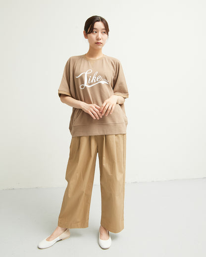ALL HOURS FREEDOM SLEEVE MINI SWEAT HALF SLEEVE~Like~AH501-0511