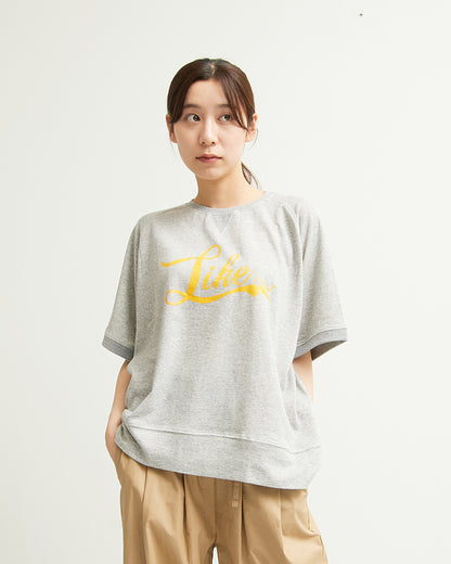 ALL HOURS FREEDOM SLEEVE MINI SWEAT HALF SLEEVE~Like~AH501-0511