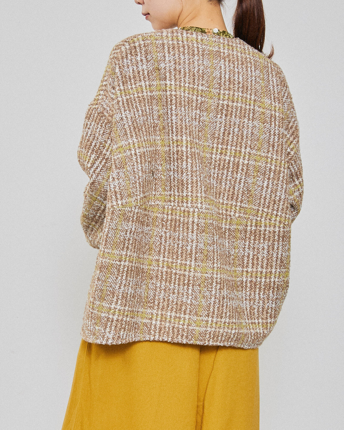 IBLA TWEED CHECK JACKET 2604YJ-0917 / LILOU&LILY ﾘﾙｱﾝﾄﾞﾘﾘｰ