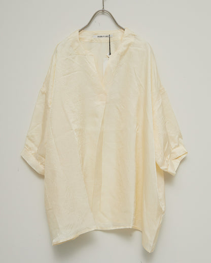 LILOU+LILY ACETATE FRENCH TWILL VINTAGE FINISH SKIPPER SHIRTS 2501FP-0505
