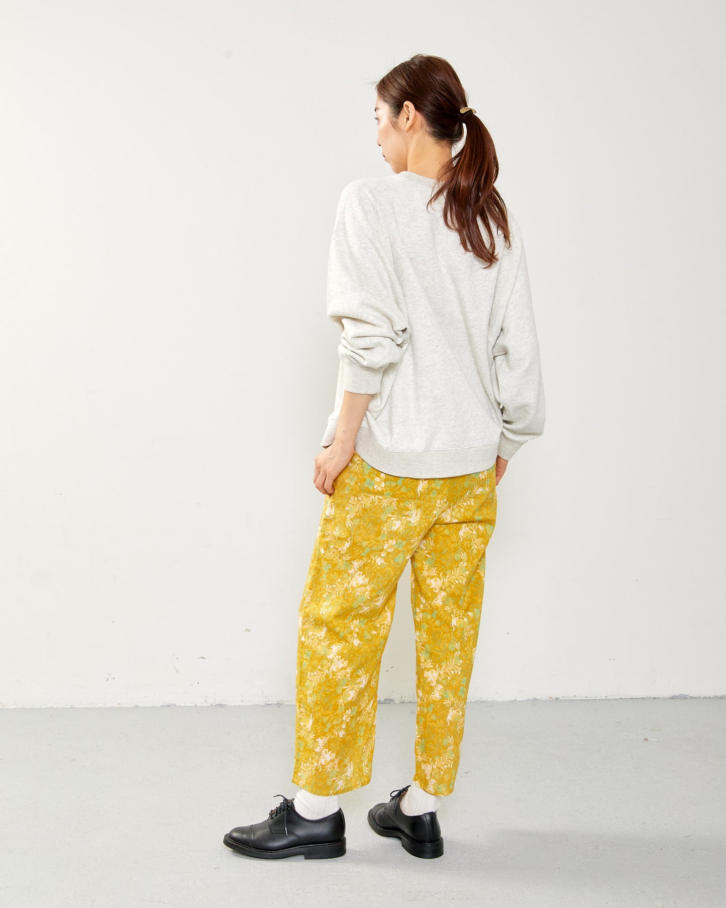 LOOPWEELED FRENCH TERRY FRENCH SLEEVE 26004WM-0908 / LILOU&LILY ﾘﾙｱﾝﾄﾞﾘﾘｰ