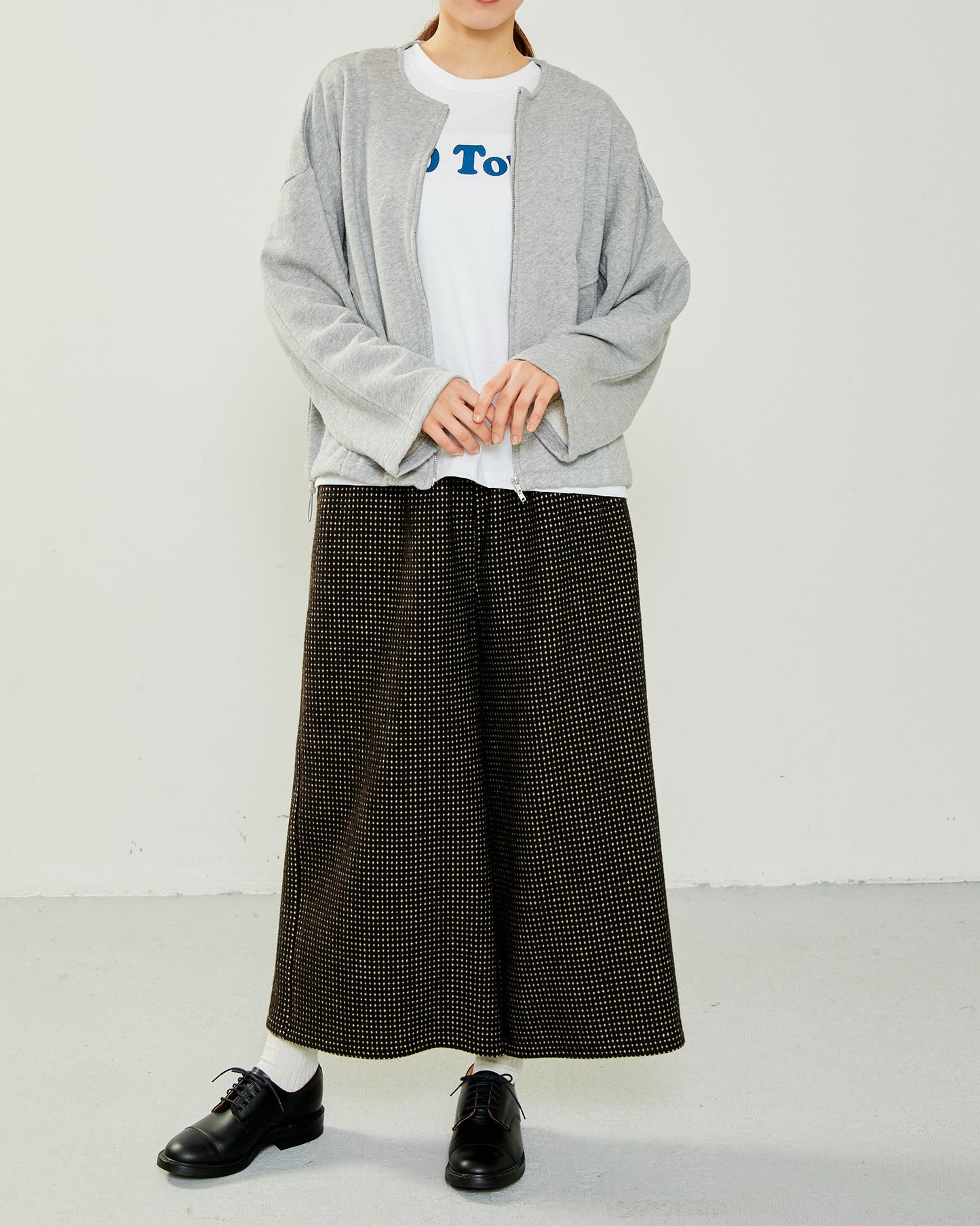 LOOPWEELED FRENCH TERRY JACKET 26004WM-0909/ LILOU&LILY ﾘﾙｱﾝﾄﾞﾘﾘｰ