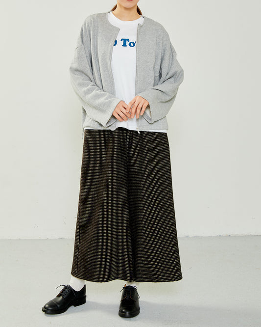 LOOPWEELED FRENCH TERRY JACKET 26004WM-0909/ LILOU&LILY ﾘﾙｱﾝﾄﾞﾘﾘｰ