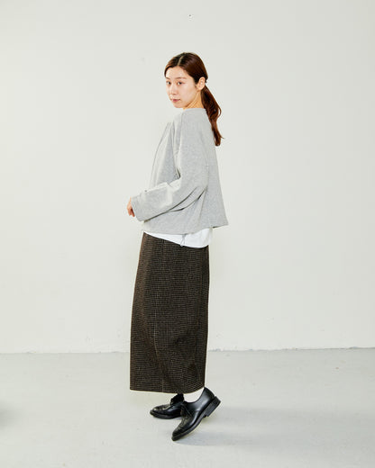 LOOPWEELED FRENCH TERRY JACKET 26004WM-0909/ LILOU&LILY ﾘﾙｱﾝﾄﾞﾘﾘｰ
