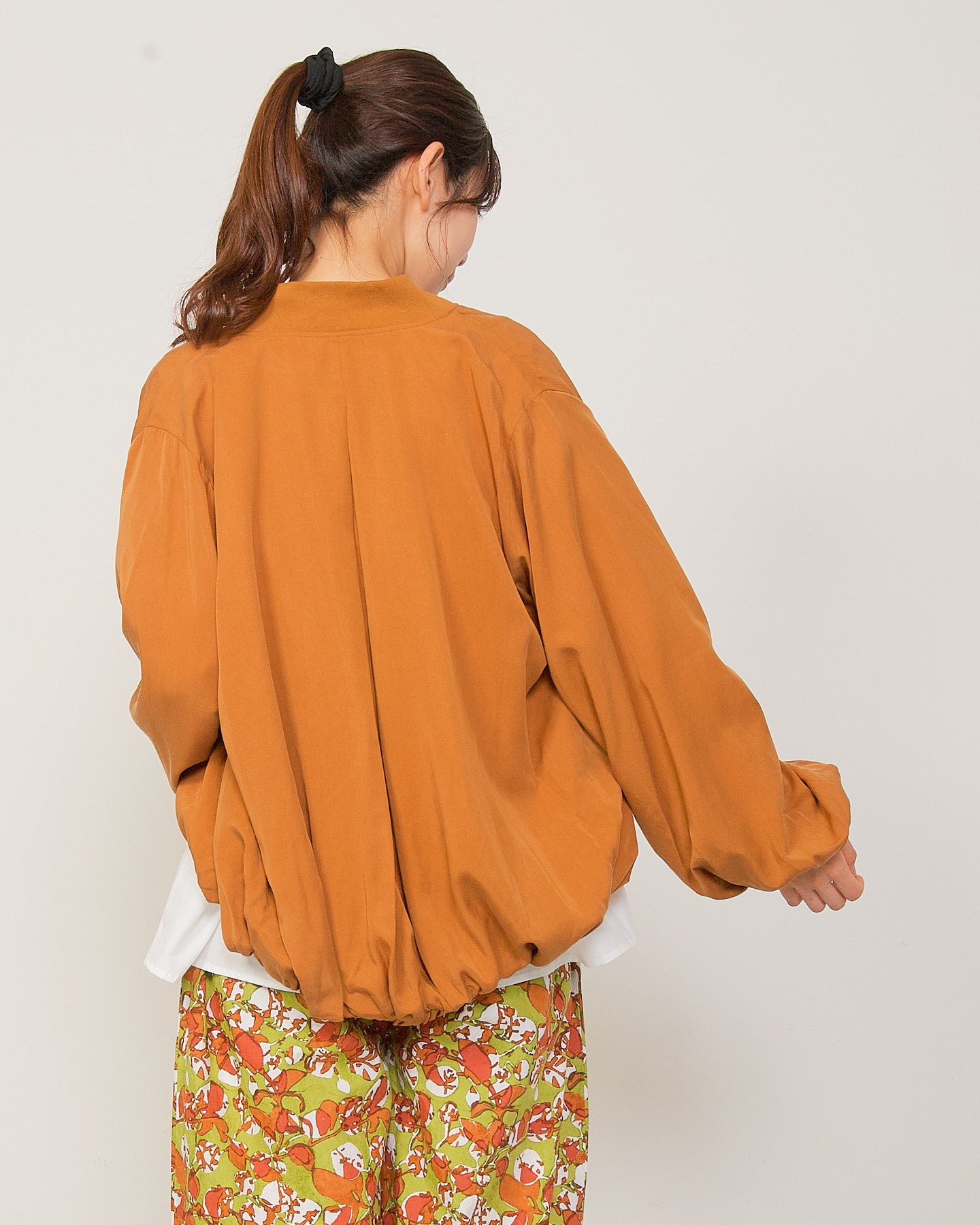 LILOU+LILY TENCEL BALOON SLEEVE JACKET 2508YO-1216