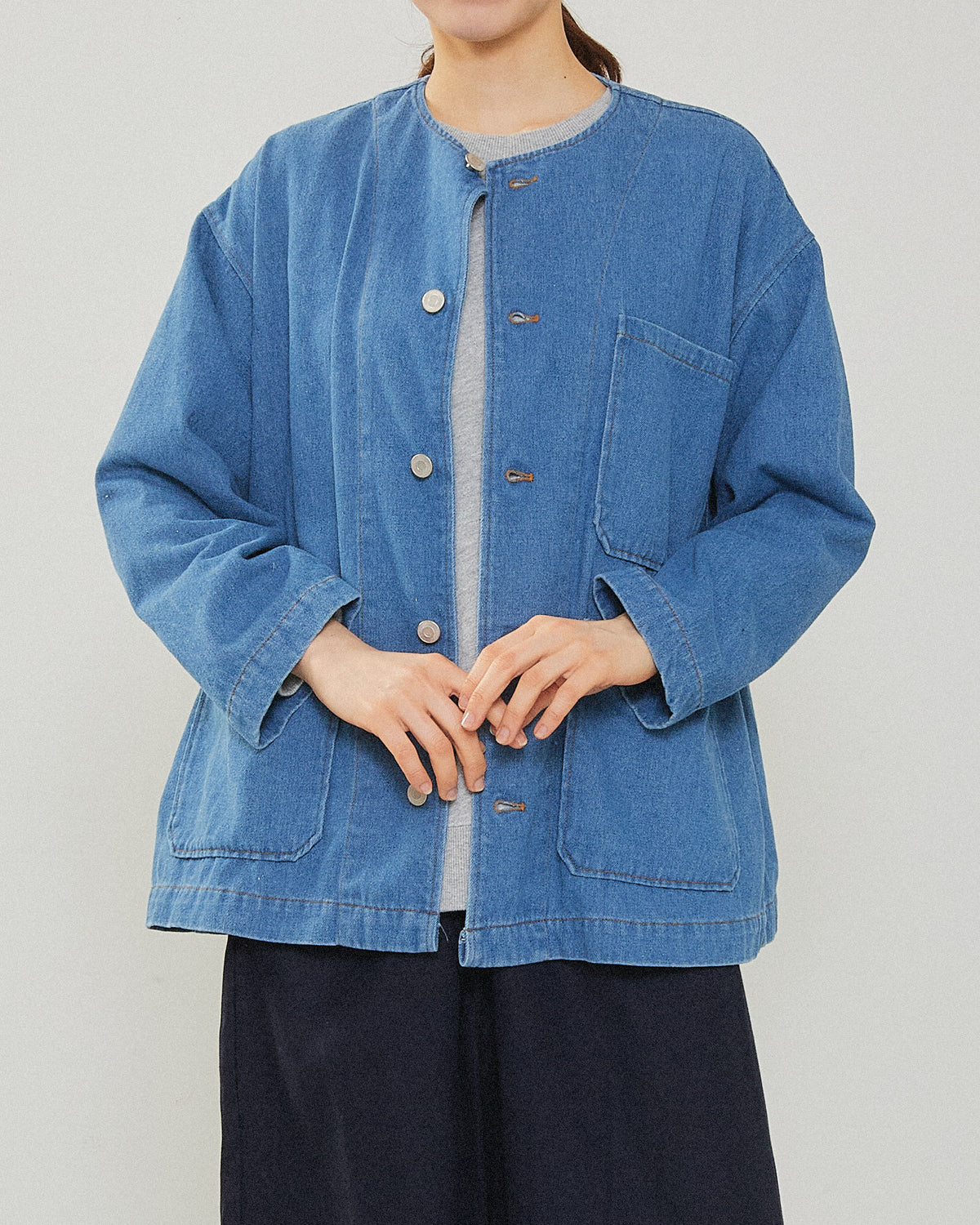 10.0OZ DENIM COVERALL AH604-0816 /ALLHOURS ｵｰﾙｱﾜｰｽﾞ