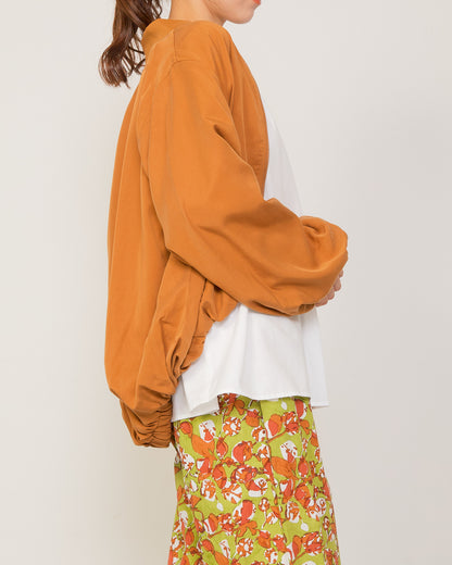 LILOU+LILY TENCEL BALOON SLEEVE JACKET 2508YO-1216