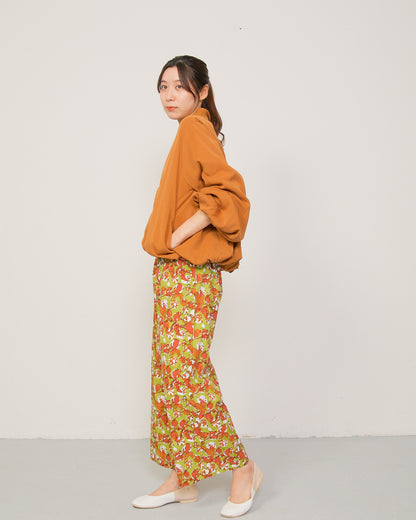 LILOU+LILY TENCEL BALOON SLEEVE JACKET 2508YO-1216