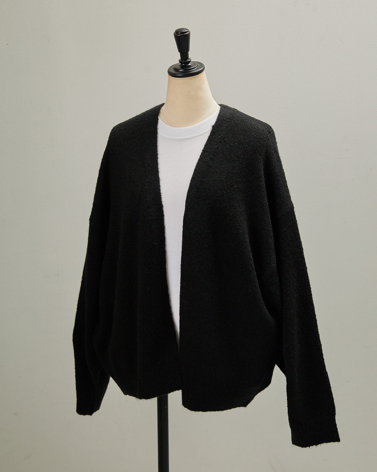 5GAUZE KNIT CARDIGAN 2601021 / HIBINE