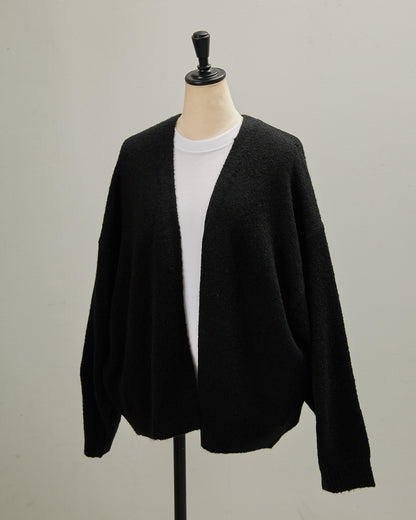 5GAUZE KNIT CARDIGAN 2601021 / HIBINE
