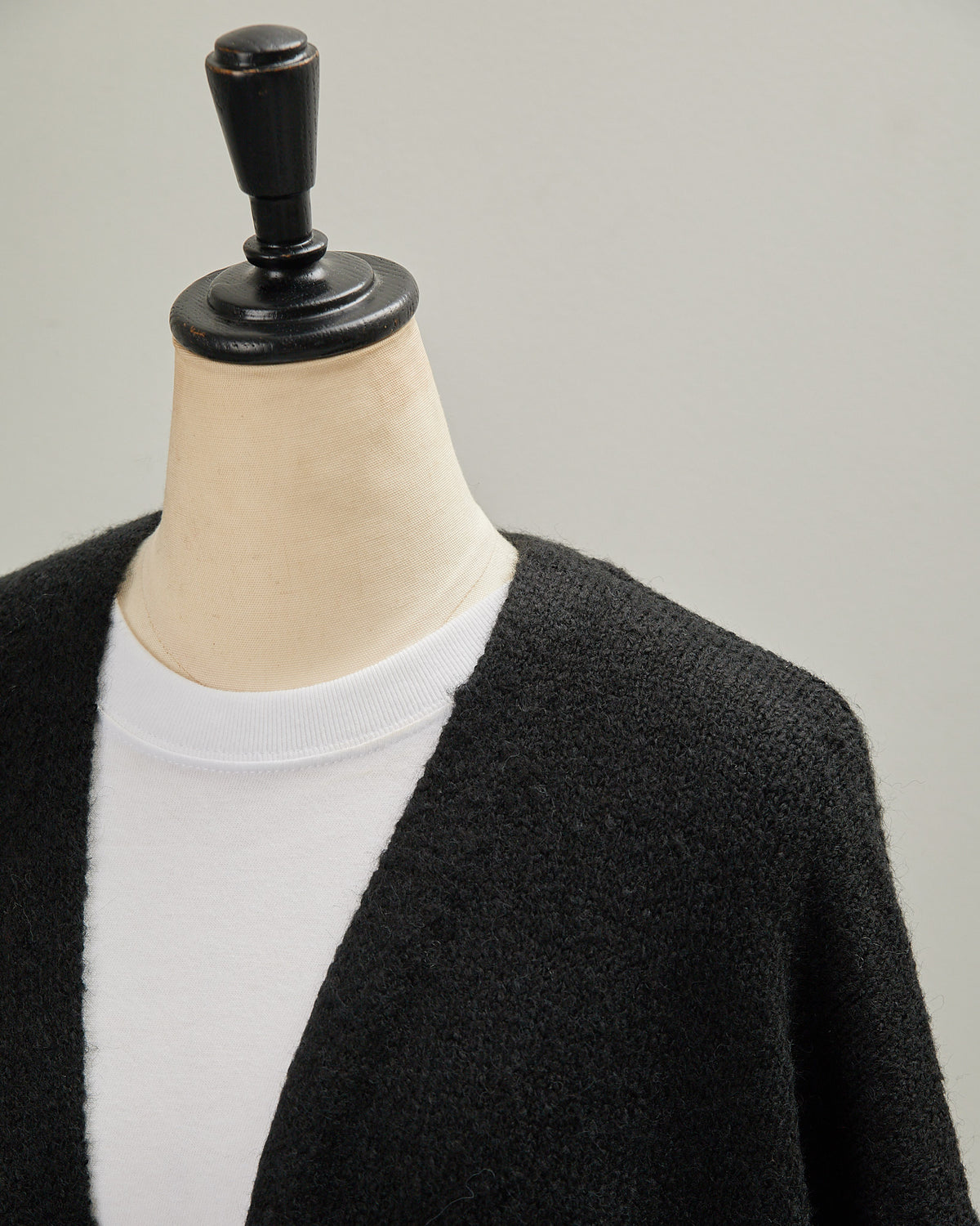 5GAUZE KNIT CARDIGAN 2601021 / HIBINE