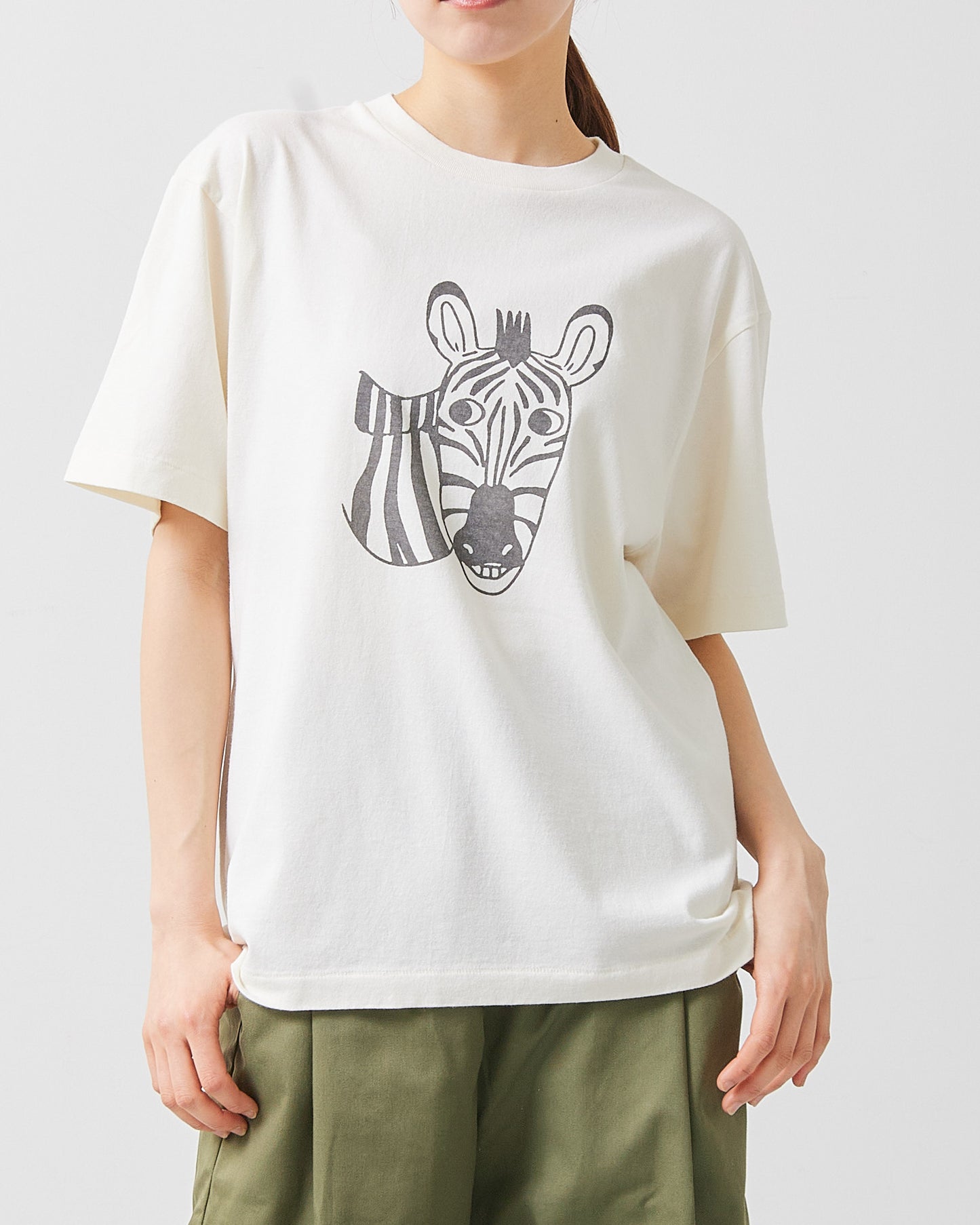 6.2OZ FADE WASH ZEBRA AH604-0710 /ALLHOURS ｵｰﾙｱﾜｰｽﾞ