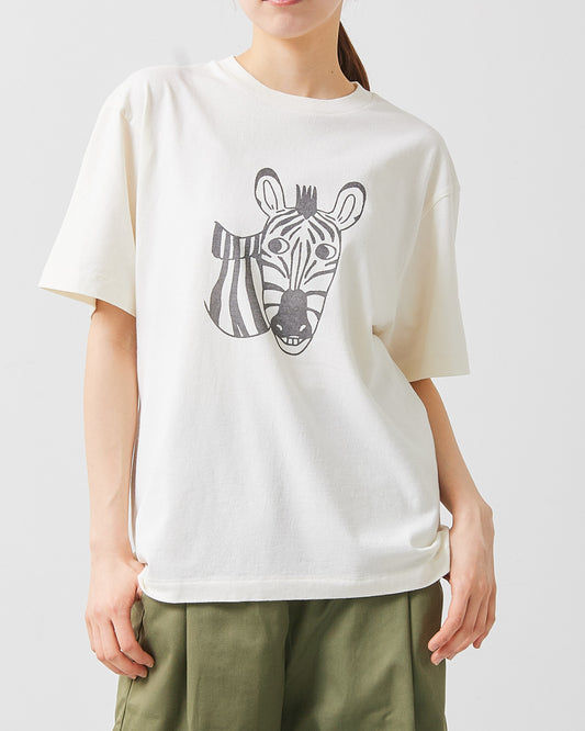 6.2OZ FADE WASH ZEBRA AH604-0710 /ALLHOURS ｵｰﾙｱﾜｰｽﾞ