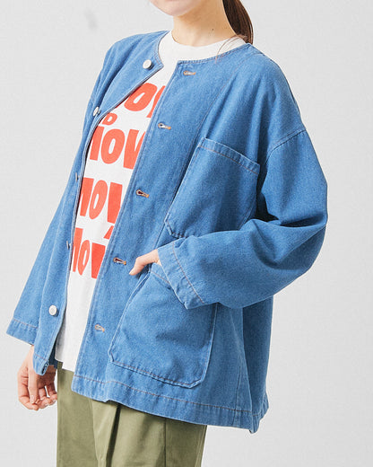 10.0OZ DENIM COVERALL AH604-0816 /ALLHOURS ｵｰﾙｱﾜｰｽﾞ