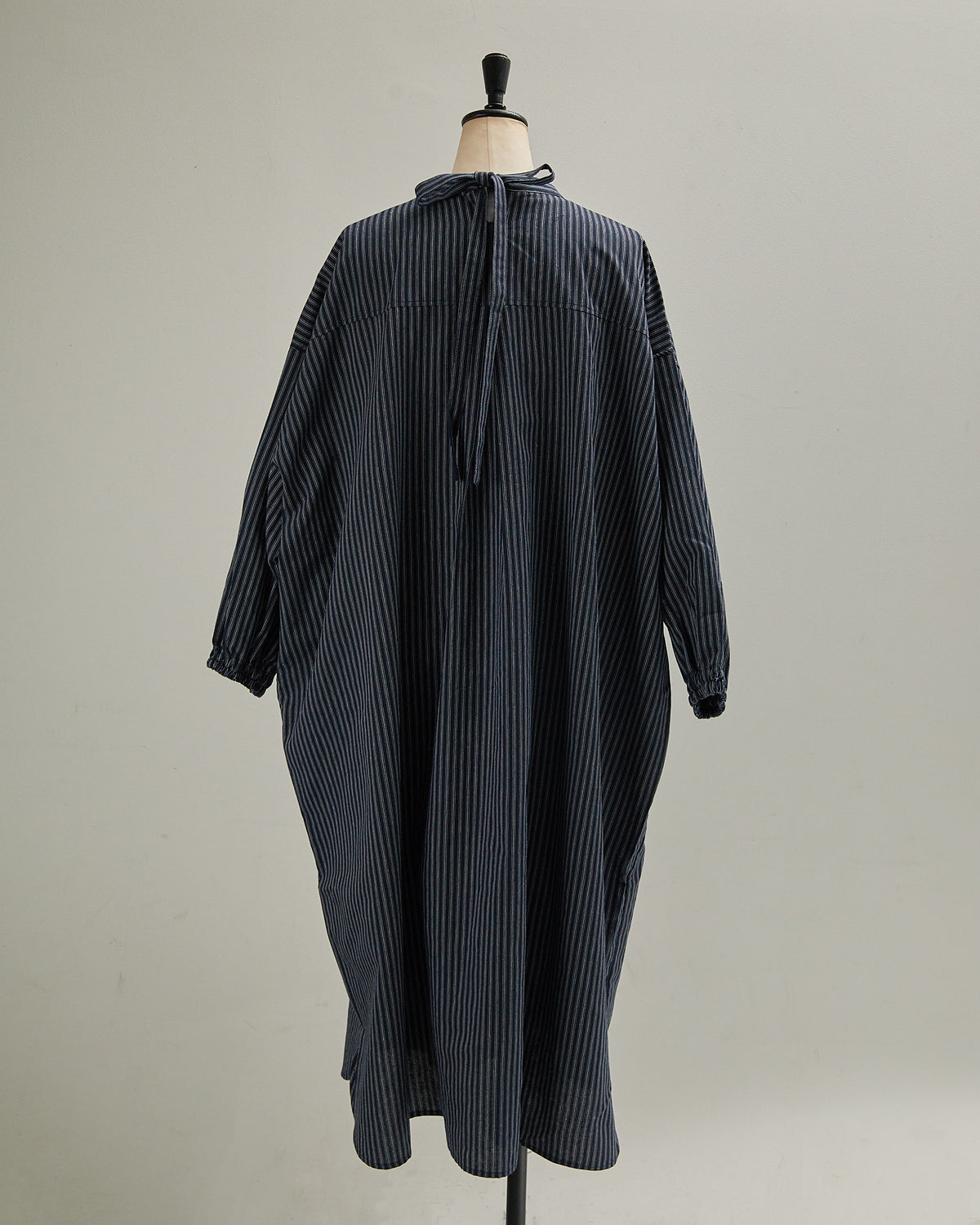 CHECK&STRIPE BACK RIBBON OP 2601008 / HIBINE