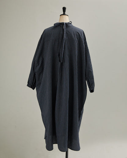 CHECK&STRIPE BACK RIBBON OP 2601008 / HIBINE