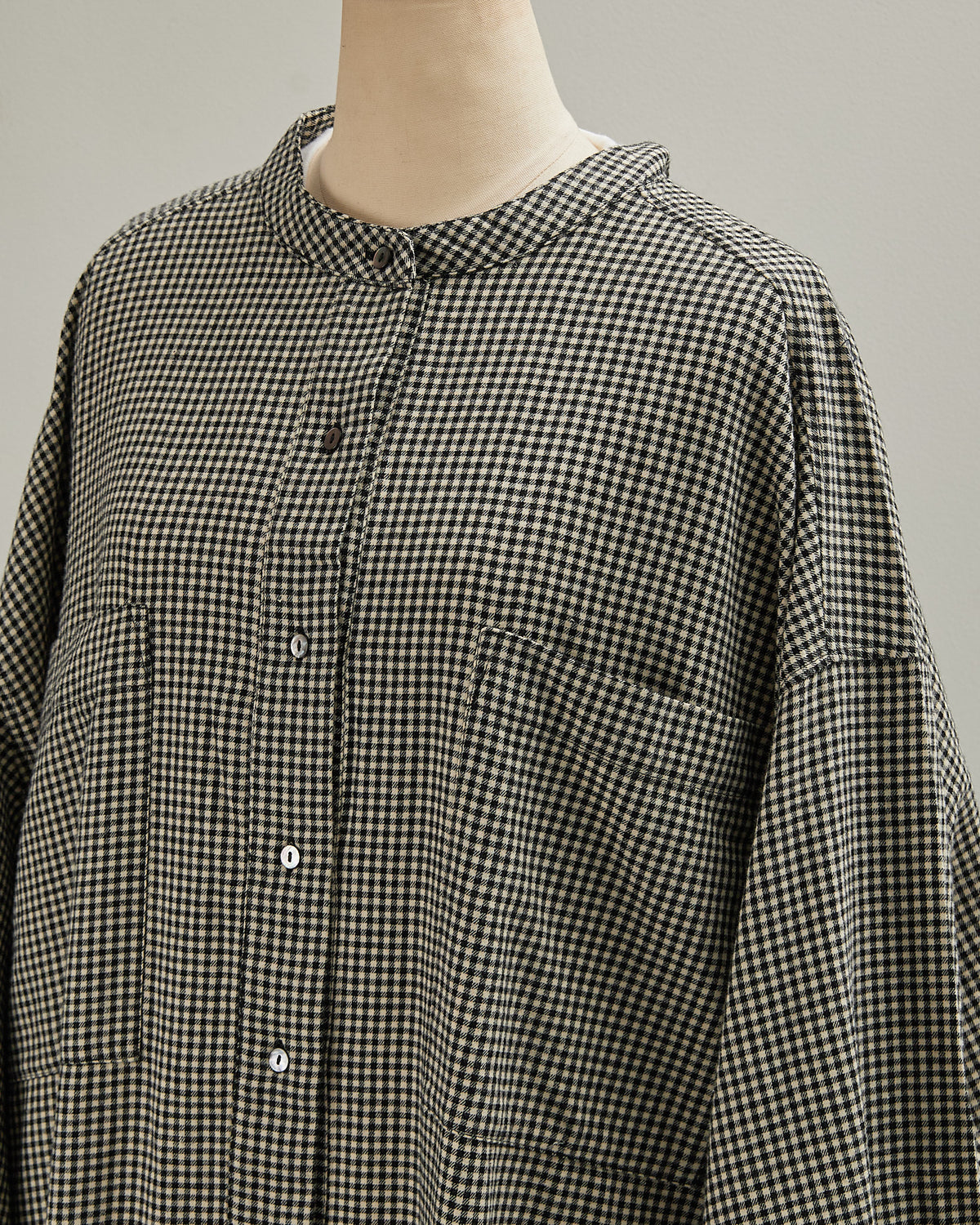 CHECK&STRIPE BACK RIBBON OP 2601008 / HIBINE
