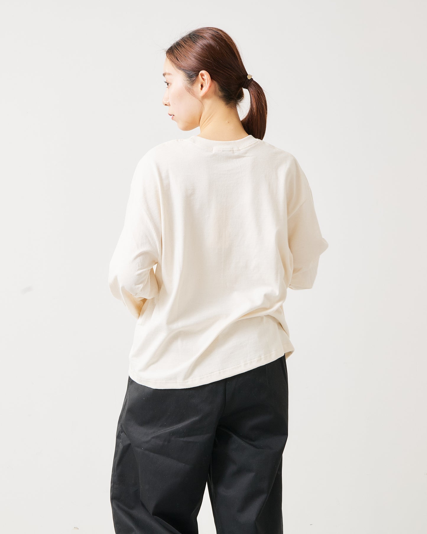 6.0オンス 長袖Ｔシャツ-BOOK LOVER- AH510-0101 /ALLHOURS ｵｰﾙｱﾜｰｽﾞ