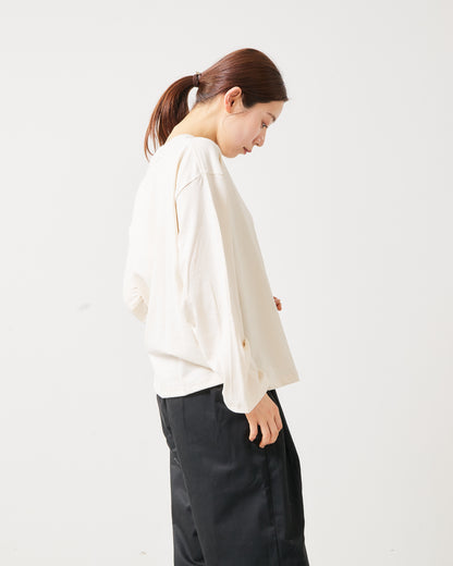 6.0オンス 長袖Ｔシャツ-BOOK LOVER- AH510-0101 /ALLHOURS ｵｰﾙｱﾜｰｽﾞ